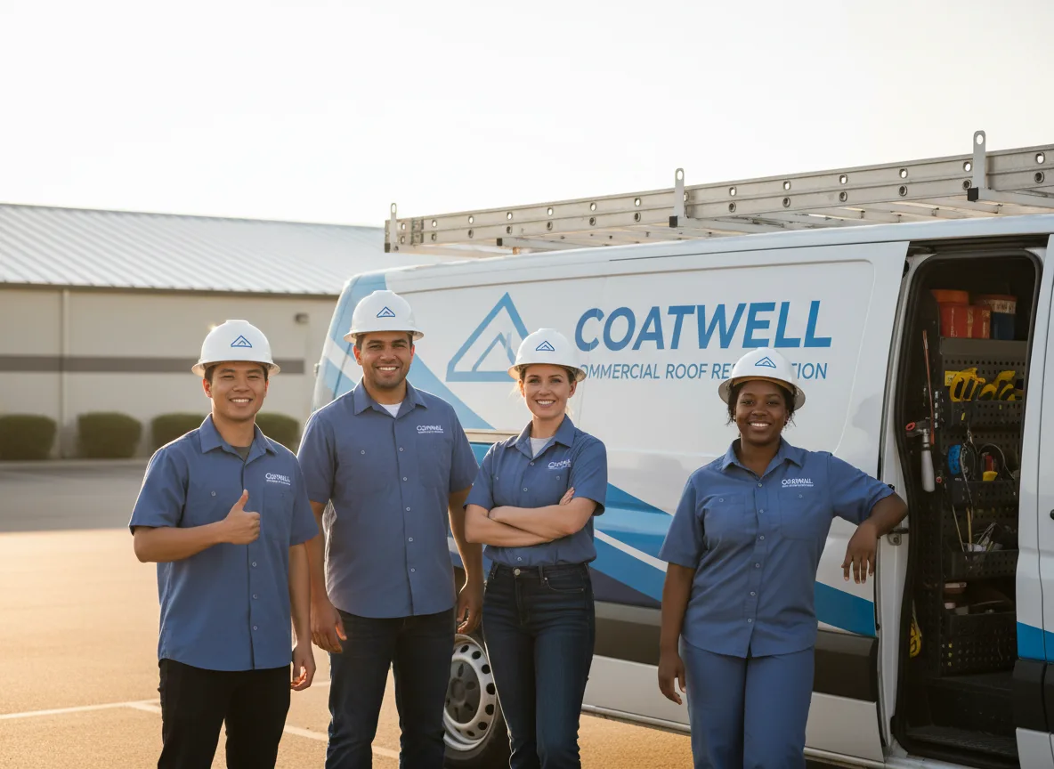 Commercial roof coating company in Riverton, UT